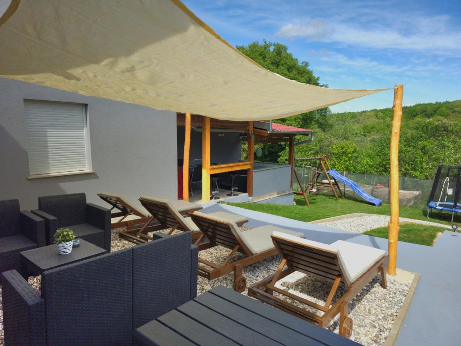 Apartman Goga With Pool And Jacuzzi Labin  Εξωτερικό φωτογραφία
